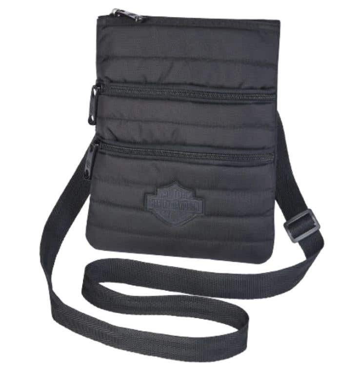 HARLEY-DAVIDSON BLACK CROSSBODY SLING BAG