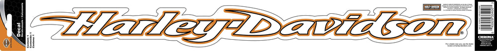 HARLEY-DAVIDSON TEXT 2.5 X 26 CUT TO SHAPE DECAL