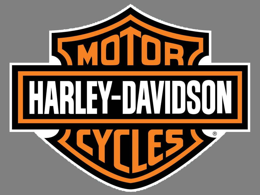 HARLEY-DAVIDSON XL BAR & SHIELD 29 X 37 VINYL DECAL