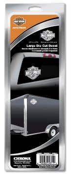 HARLEY-DAVIDSON BAR & SHIELD 10 X 13 REAR WINDOW DIE CUT
