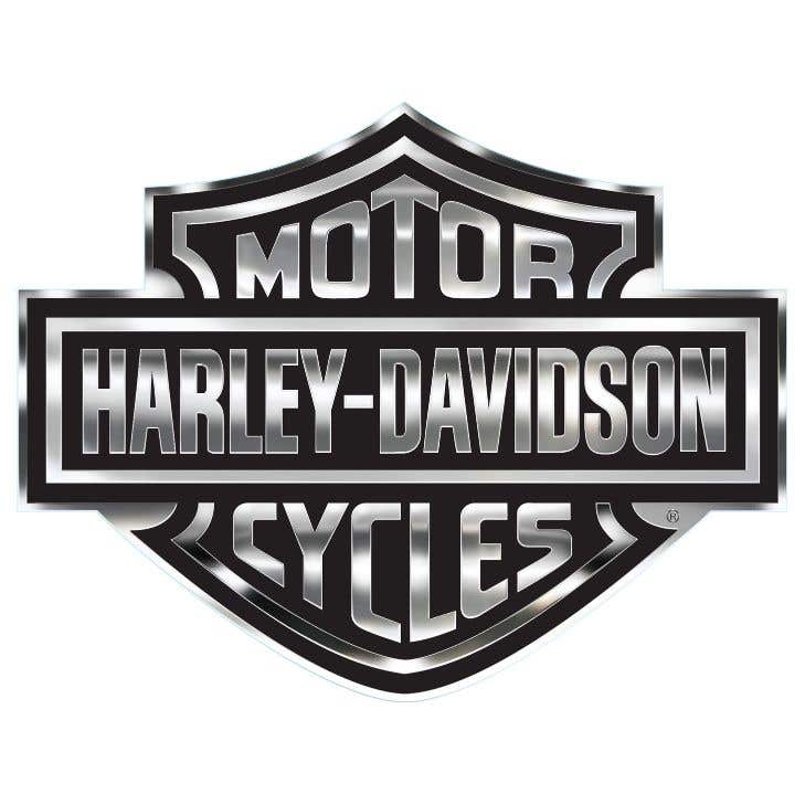 HARLEY-DAVIDSON XL GRAPHIC BAR & SHIELD 29 X 37 VINYL DECAL