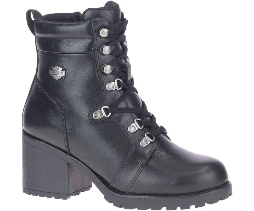 HARLEY-DAVIDSON WOMENS MARINDA 5 LACE BOOTS