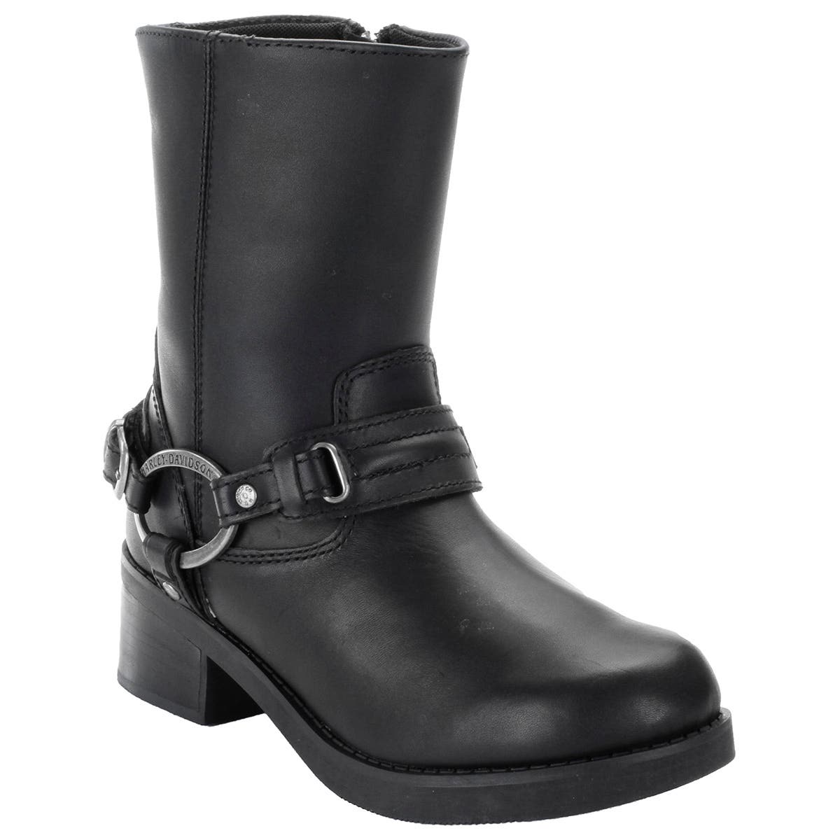 HARLEY-DAVIDSON WOMENS CHRISTA LEATHER BOOTS