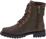 HARLEY-DAVIDSON WOMENS STYLEWOOD LEATHER BOOTS