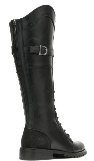 HARLEY-DAVIDSON WOMENS BRADNER LACE-UP BOOTS