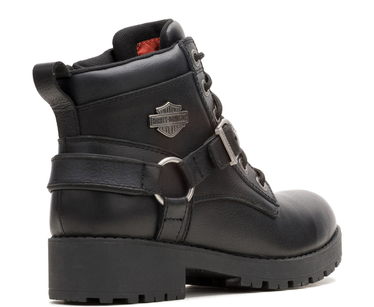 HARLEY-DAVIDSON WOMENS KELLEY HARNESS RIDE WATERPROOF BOOTS