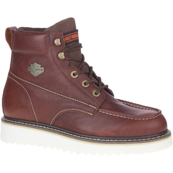 HARLEY-DAVIDSON MENS PALMERTON RUST BOOTS
