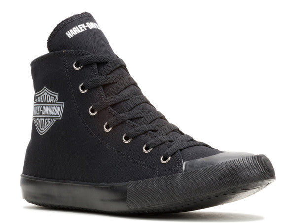 HARLEY-DAVIDSON MENS NATHAN CHROME CASUAL FOOTWEAR