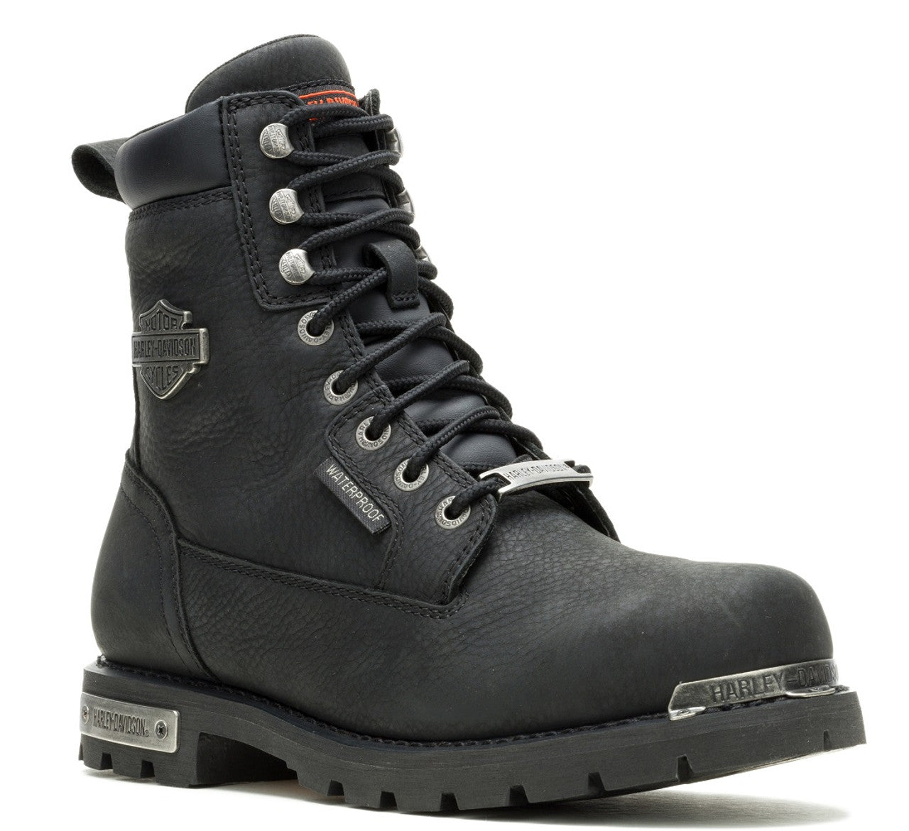 HARLEY-DAVIDSON MENS PRESCOTT WATERPROOF BOOTS