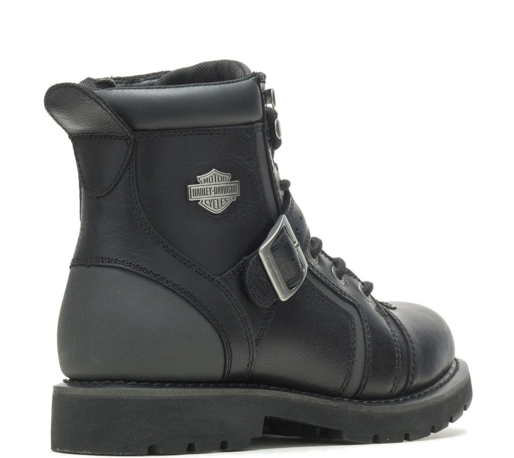 HARLEY-DAVIDSON MENS BRAKE BUCKLE FLASH 6-INCH MOTORCYCLE BOOTS