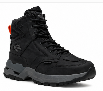 Harley-Davidson Mens Waterproof Torqulite Lace Riding Boot