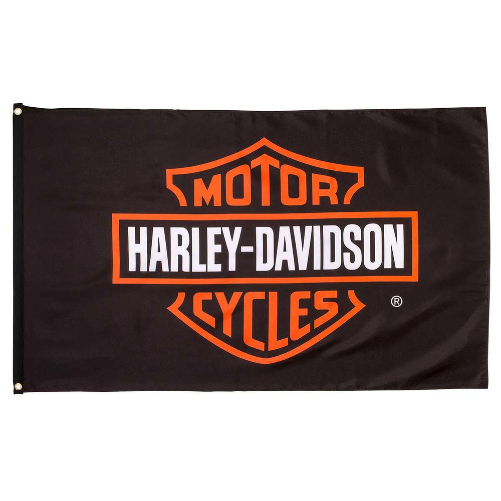 HARLEY-DAVIDSON BAR & SHIELD FLAG - LARGE