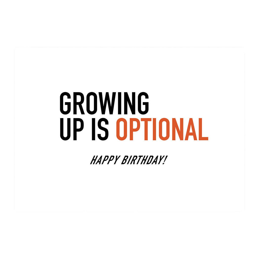 HARLEY-DAVIDSON GROWING OLD - BIRTHDAY CARD