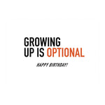 HARLEY-DAVIDSON GROWING OLD - BIRTHDAY CARD