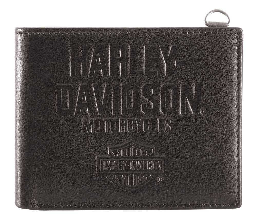 HARLEY-DAVIDSON MENS LEGENDARY BIFOLD WALLET