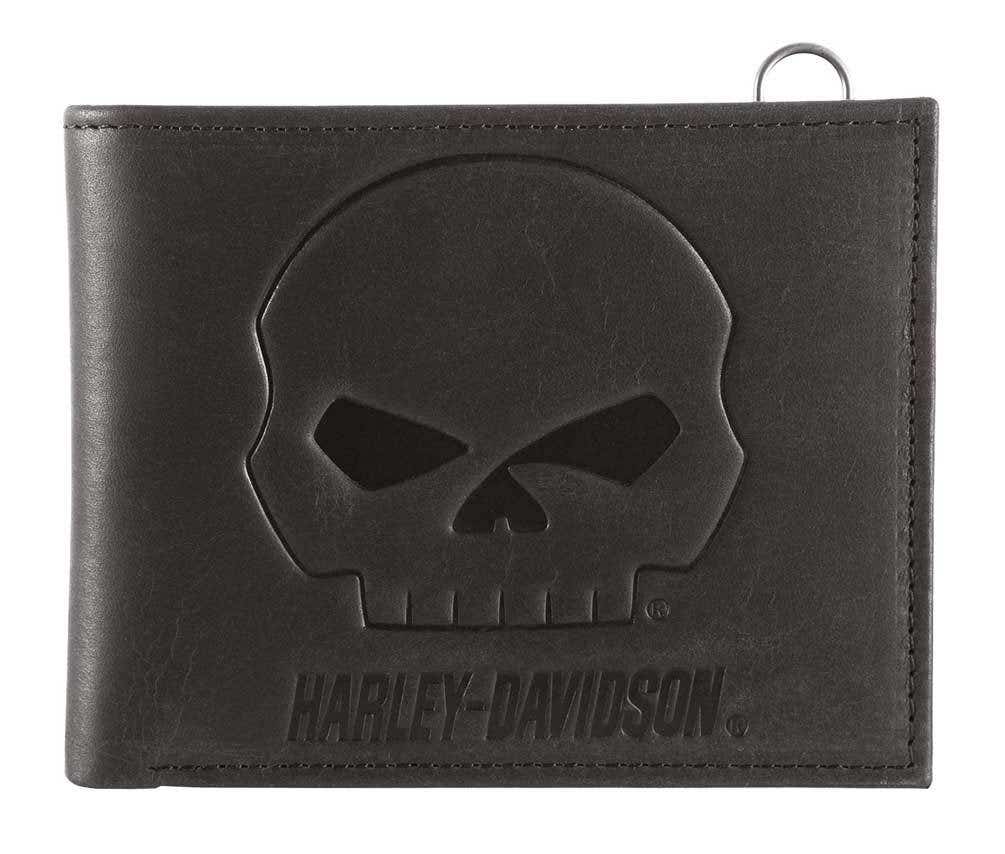 HARLEY-DAVIDSON MENS OUTSIDER BIFOLD WALLET