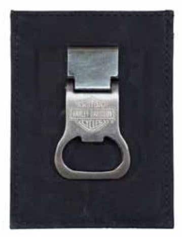 HARLEY-DAVIDSON MENS FRONT POCKET WALLET