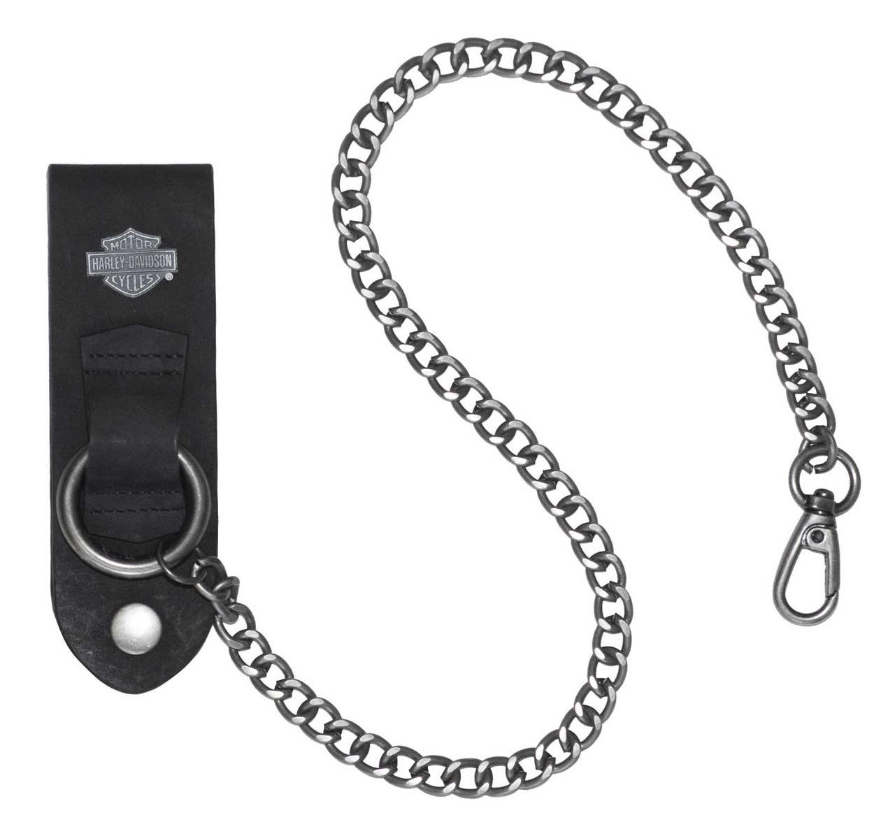 HARLEY-DAVIDSON MENS BAR & SHIELD 24 WALLET CHAIN