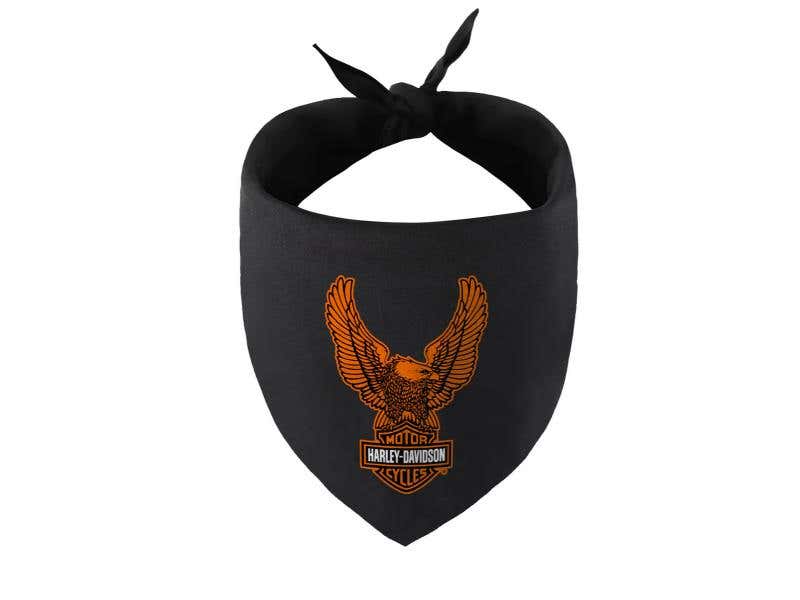 HARLEY-DAVIDSON B&S EAGLE PET BANDANA - SM/MED