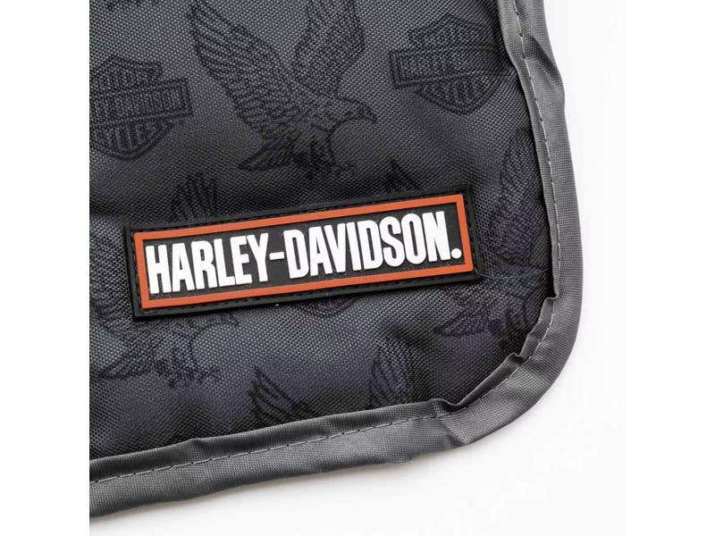 HARLEY-DAVIDSON REPEAT B&S EAGLE PET TRAVEL BED - SM