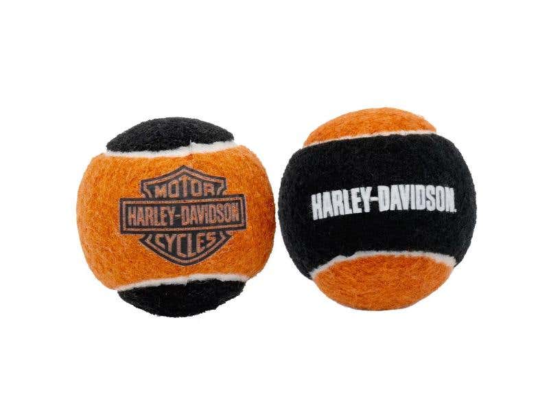 HARLEY-DAVIDSON B&S TENNIS BALL TOY SET