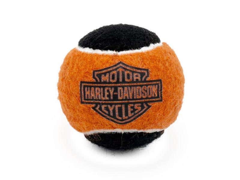 HARLEY-DAVIDSON B&S TENNIS BALL TOY SET