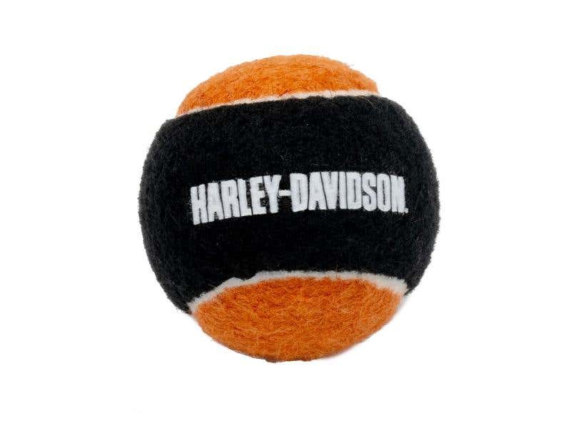 HARLEY-DAVIDSON B&S TENNIS BALL TOY SET