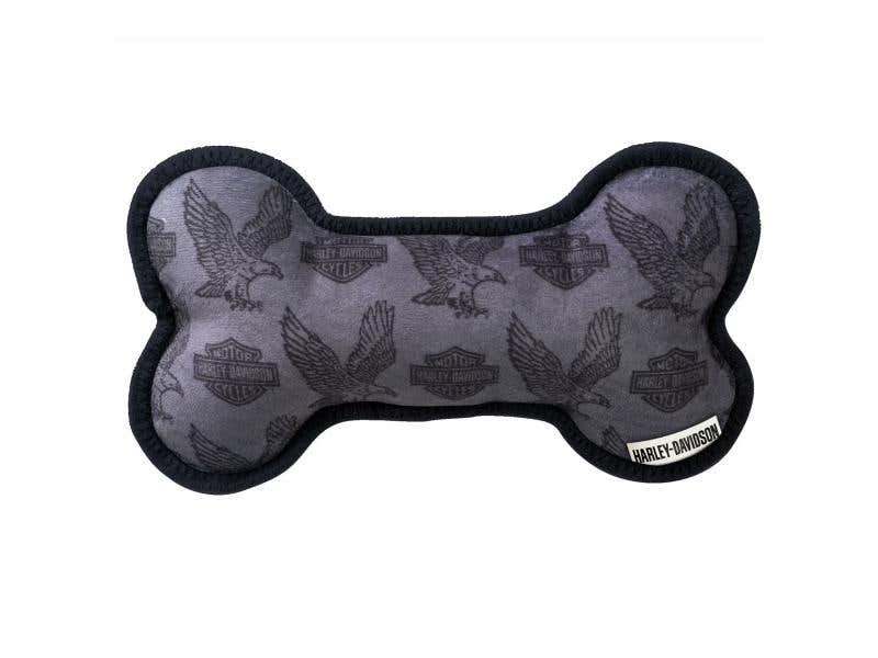 HARLEY-DAVIDSON REPEAT B&S EAGLE PLUSH BONE TOY