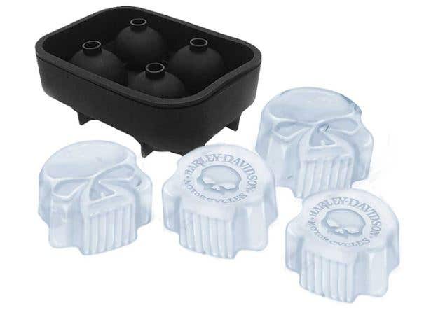 HARLEY-DAVIDSON WILLIE G. SKULL ICE CUBE TRAY