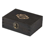 HARLEY-DAVIDSON OPEN BAR & SHIELD STONE ICE CUBE TRAVEL SET