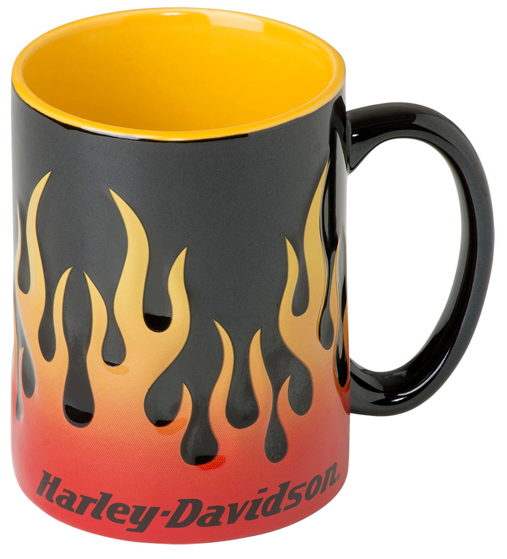 HARLEY-DAVIDSON CORE SCULPTED FLAMES MUG