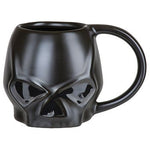 HARLEY-DAVIDSON SCULPTED SKULL MUG