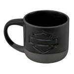 HARLEY-DAVIDSON OPEN BAR & SHIELD MUG