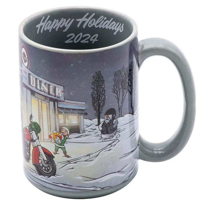 HARLEY-DAVIDSON H-D 2024 BIKER SANTA MUG