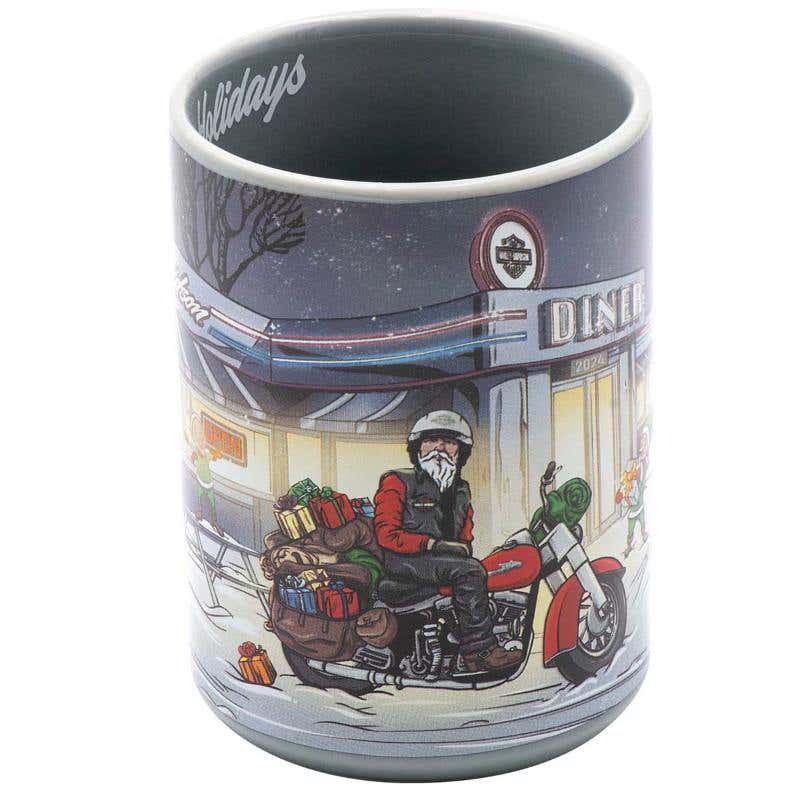 HARLEY-DAVIDSON H-D 2024 BIKER SANTA MUG