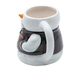 HARLEY-DAVIDSON H-D BIKER SNOWMAN SCUPLTED MUG