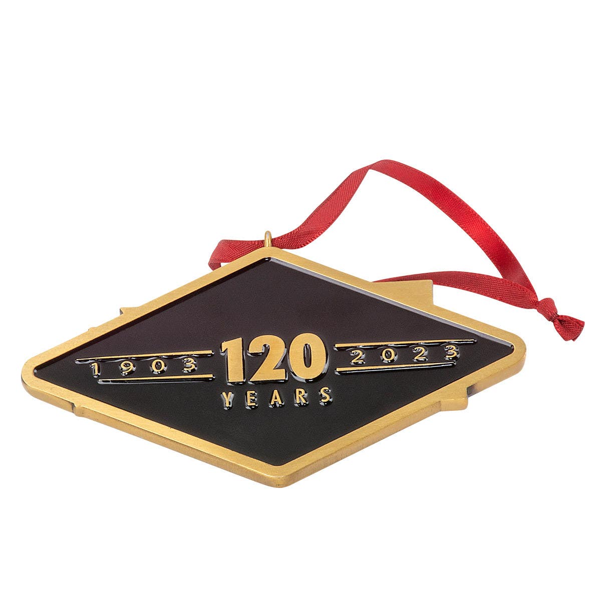 HARLEY-DAVIDSON 120TH ANNIVERSARY METAL ORNAMENT