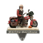 HARLEY-DAVIDSON H-D BIKER SANTA STOCKING HOLDER