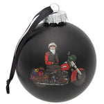 HARLEY-DAVIDSON H-D 2024 BIKER SANTA BALL ORNAMENT