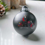 HARLEY-DAVIDSON H-D 2024 BIKER SANTA BALL ORNAMENT