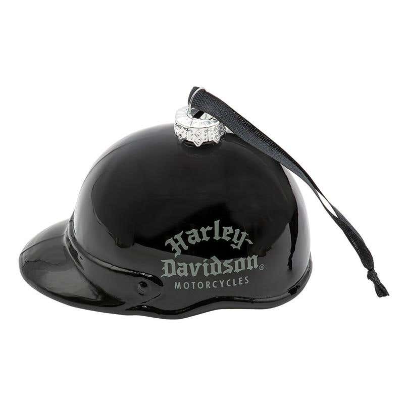 HARLEY-DAVIDSON H-D OLD ENGLISH HELMET ORNAMENT