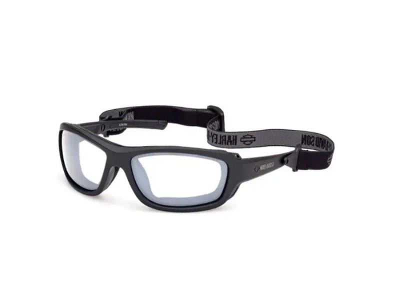 HARLEY-DAVIDSON GENERAL UNISEX CLEAR LIGHT ADJUSTING SILVER MIRROR SUNGLASSES