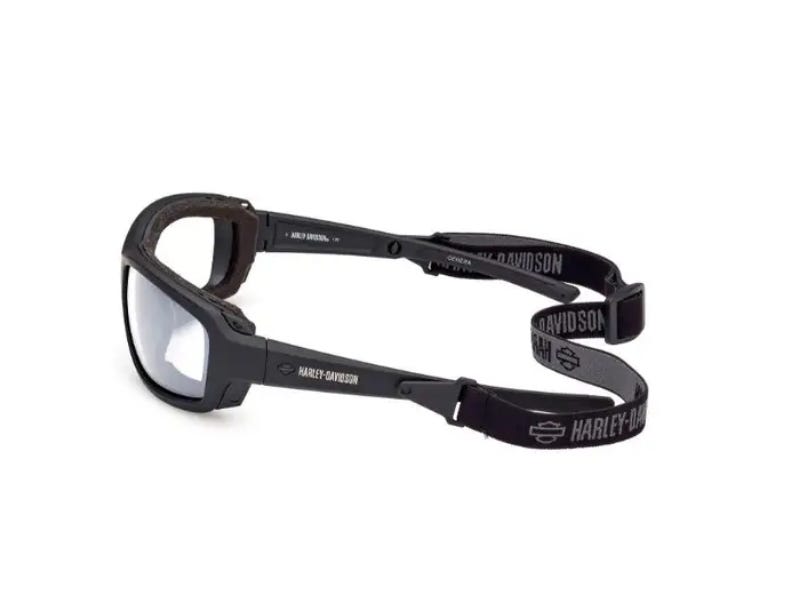 HARLEY-DAVIDSON GENERAL UNISEX CLEAR LIGHT ADJUSTING SILVER MIRROR SUNGLASSES