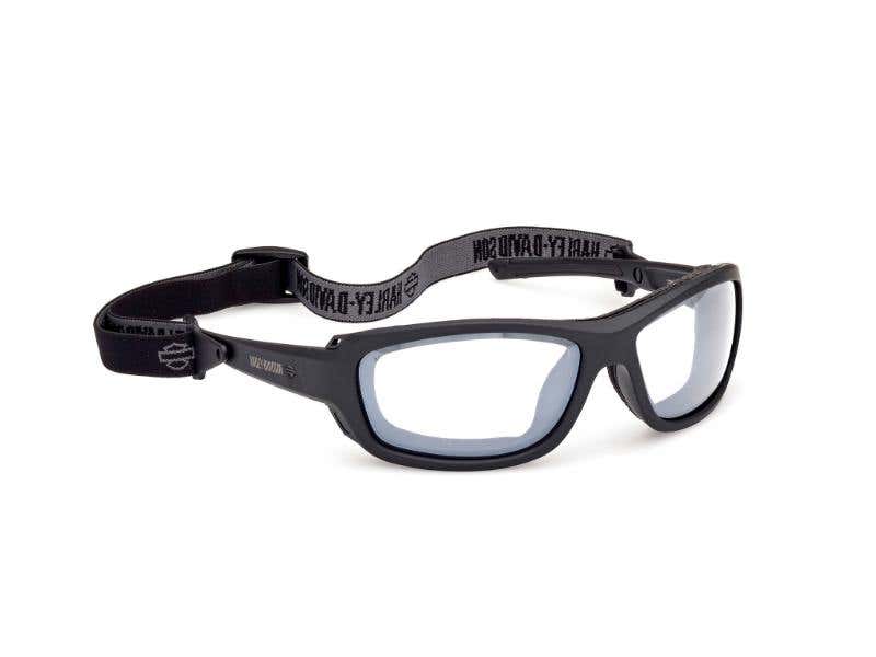 HARLEY-DAVIDSON GENERAL UNISEX CLEAR LIGHT ADJUSTING SILVER MIRROR SUNGLASSES