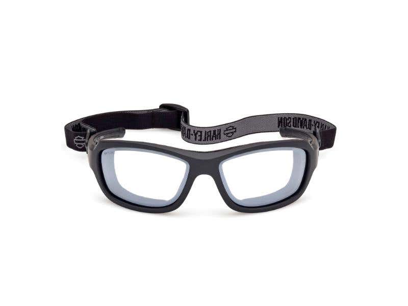 HARLEY-DAVIDSON GENERAL UNISEX CLEAR LIGHT ADJUSTING SILVER MIRROR SUNGLASSES
