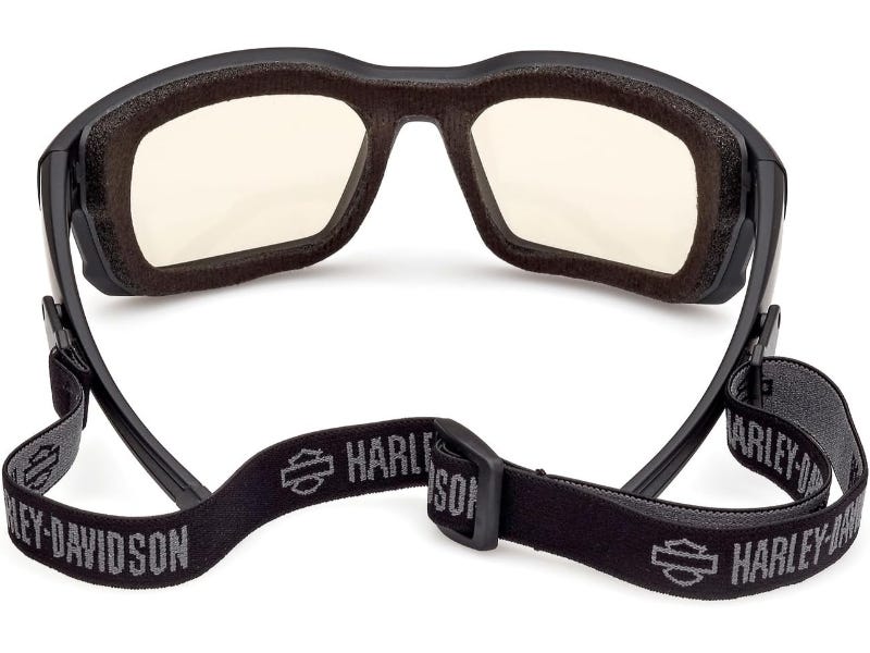 HARLEY-DAVIDSON CLASSIC EAGLE UNISEX YELLOW LIGHT ADJUSTING SUNGLASSES