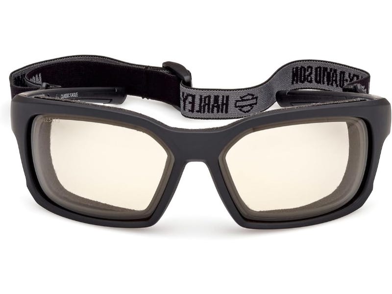 HARLEY-DAVIDSON CLASSIC EAGLE UNISEX YELLOW LIGHT ADJUSTING SUNGLASSES