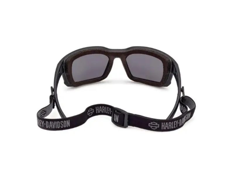 HARLEY-DAVIDSON CLASSIC EAGLE UNISEX GREY COLOUR ENHANCING SILVER MIRROR SUNGLASSES
