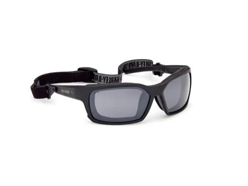 HARLEY-DAVIDSON CLASSIC EAGLE UNISEX GREY COLOUR ENHANCING SILVER MIRROR SUNGLASSES