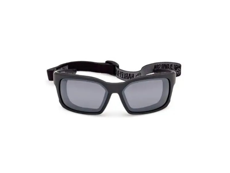 HARLEY-DAVIDSON CLASSIC EAGLE UNISEX GREY COLOUR ENHANCING SILVER MIRROR SUNGLASSES